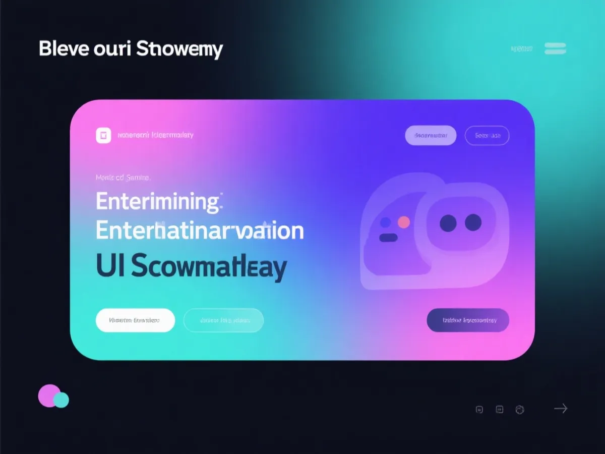 娱乐互动应用界面示意